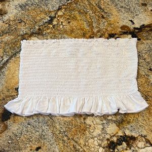 Forever 21 White Tube Top.